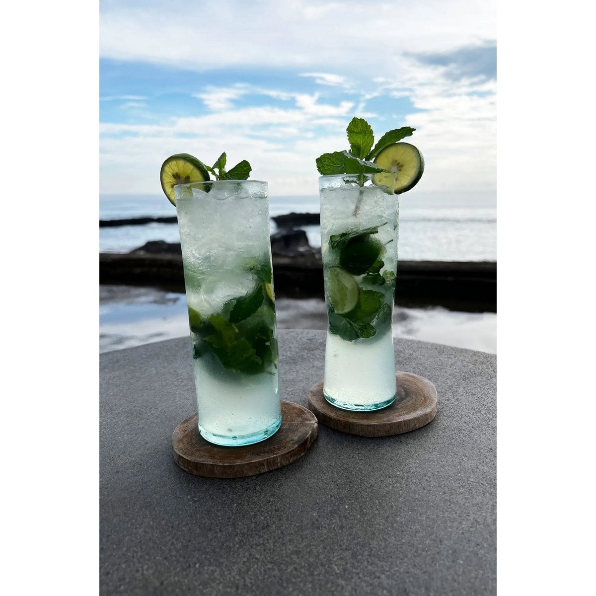 The Teak Root Boho Coaster