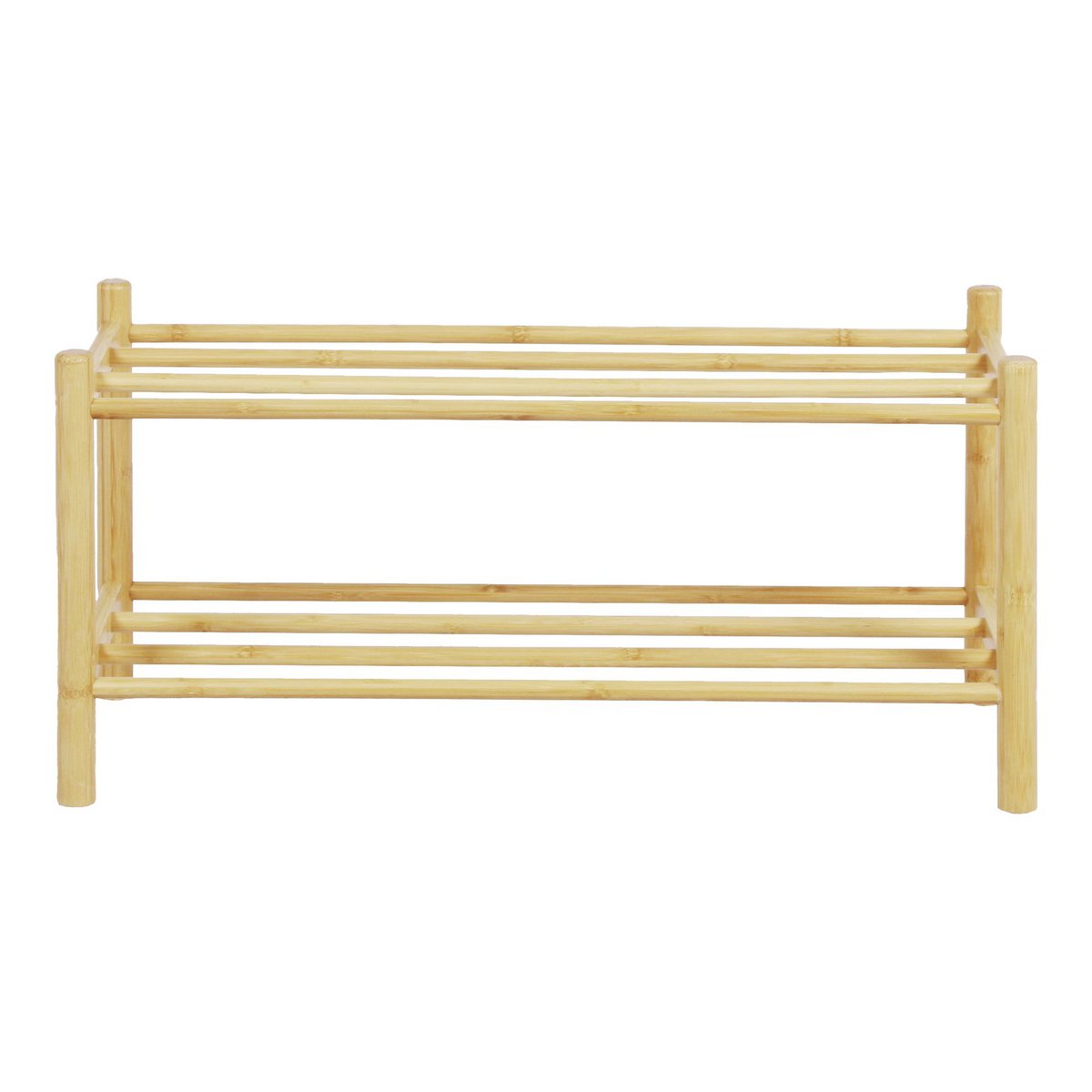 Bamboo Shoe Rack - Natural Wood Entryway | Manaus