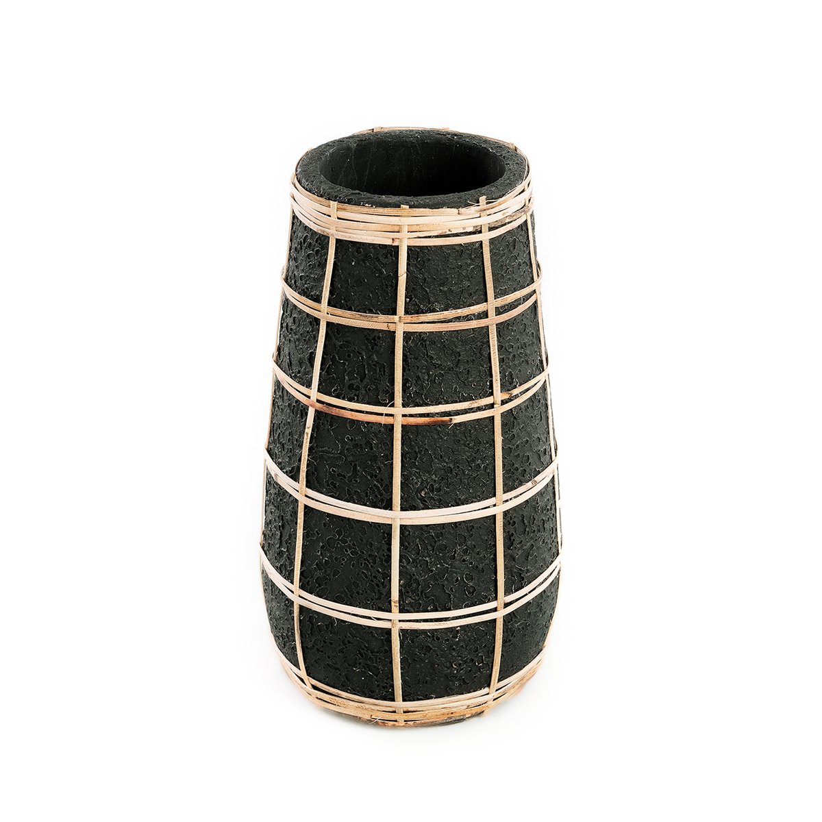 Le Vase Cutie - Naturel Noir - M
