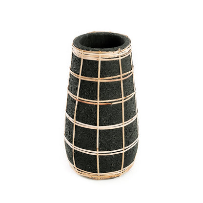 Le Vase Cutie - Naturel Noir - M
