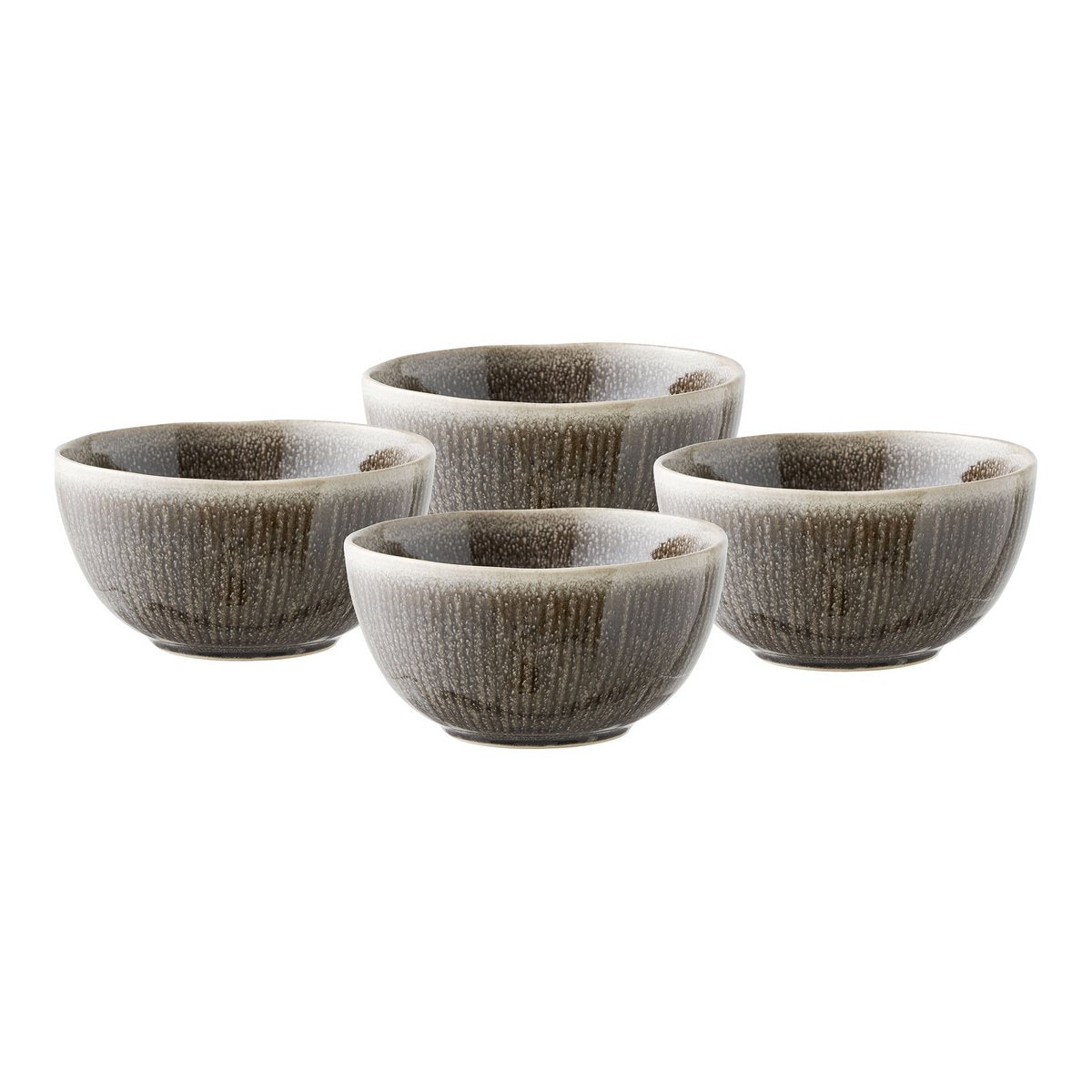 Ceramic Bowls Set - Grey Nordic Style, 14.5cm - Viola