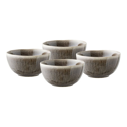 Ceramic Bowls Set - Grey Nordic Style, 14.5cm - Viola