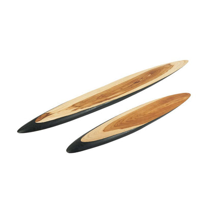 Teak Tapas Plate - XXL Oversized Serving Plate for Appetizers