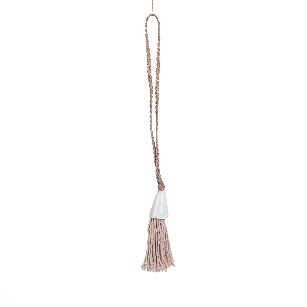Seagrass Shell Necklace - Natural Coastal Style