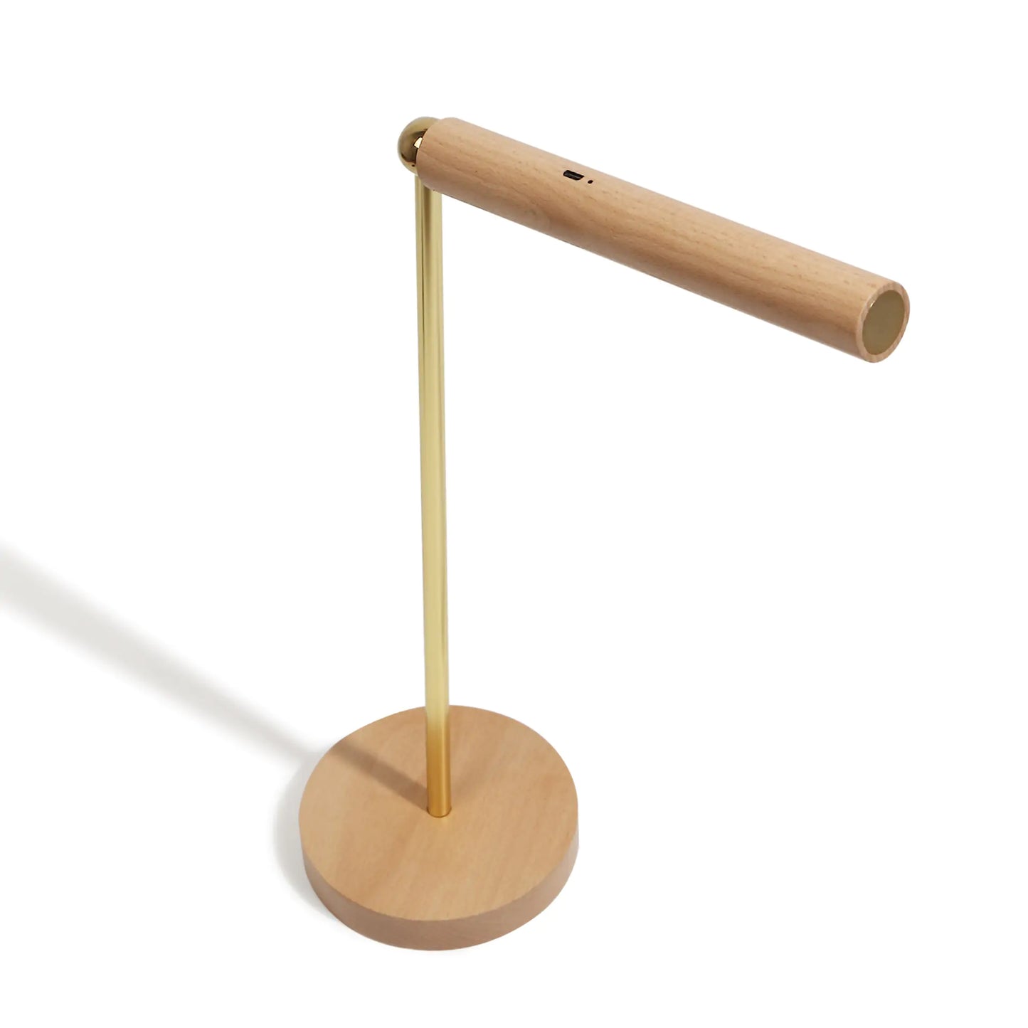 Minimalist Desk Lamp | Wood & Metal