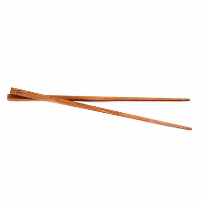 Teak Root Chopsticks - Sustainable, Reusable, Natural Grain