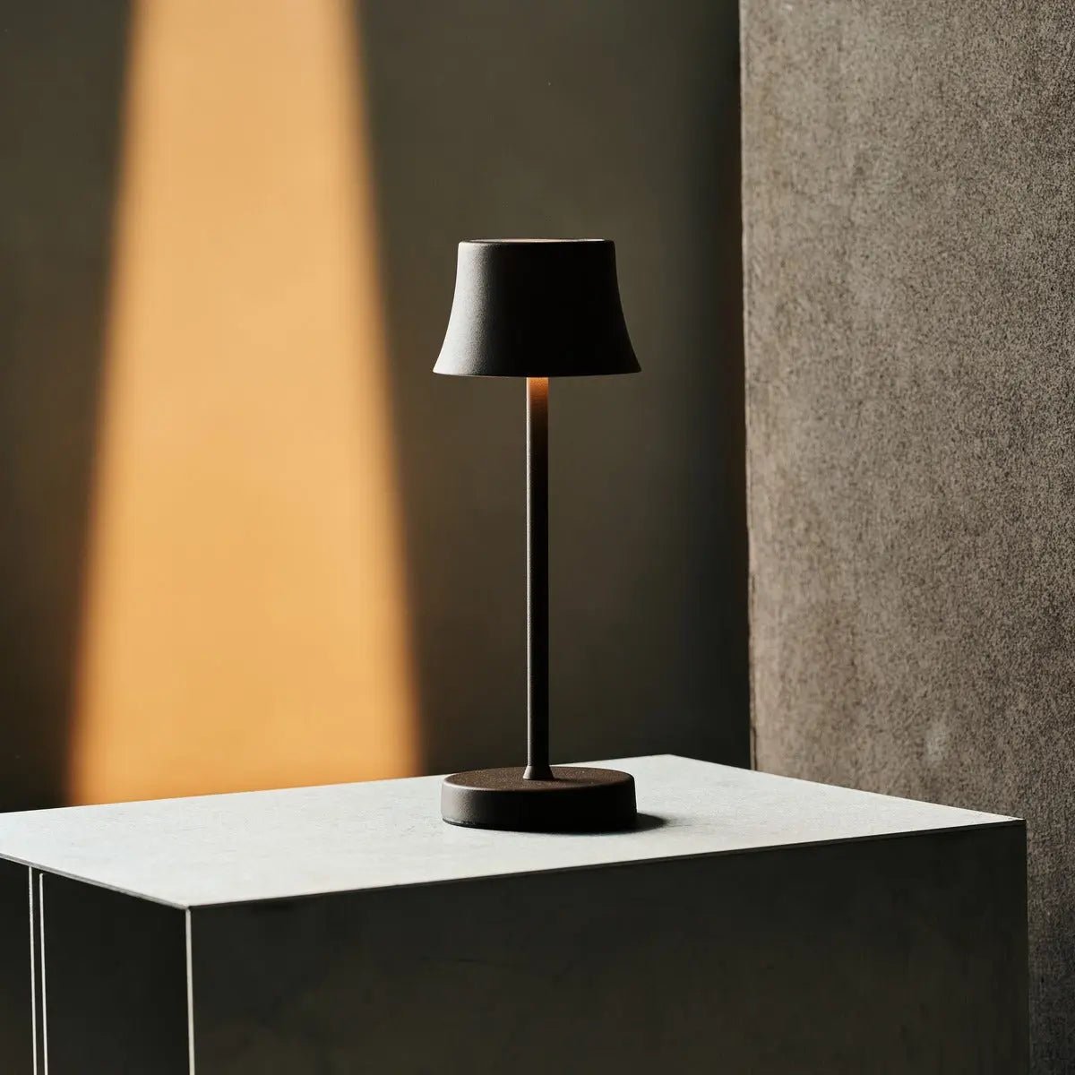 Combi Set Professional | 8 x De Pijp Mini Mocha Brown Rechargeable Table Lamps & 1 x Central Station Charging Station