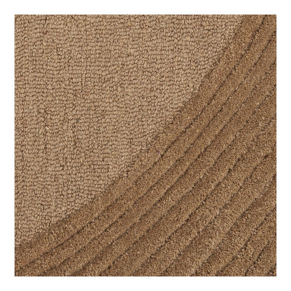 Hand-Tufted Area Rug - Brown Pune Rug, 160x230 cm