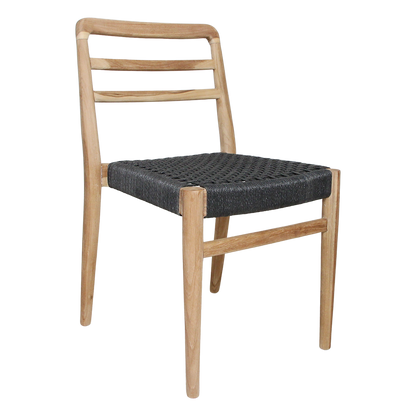 Verano garden chair black