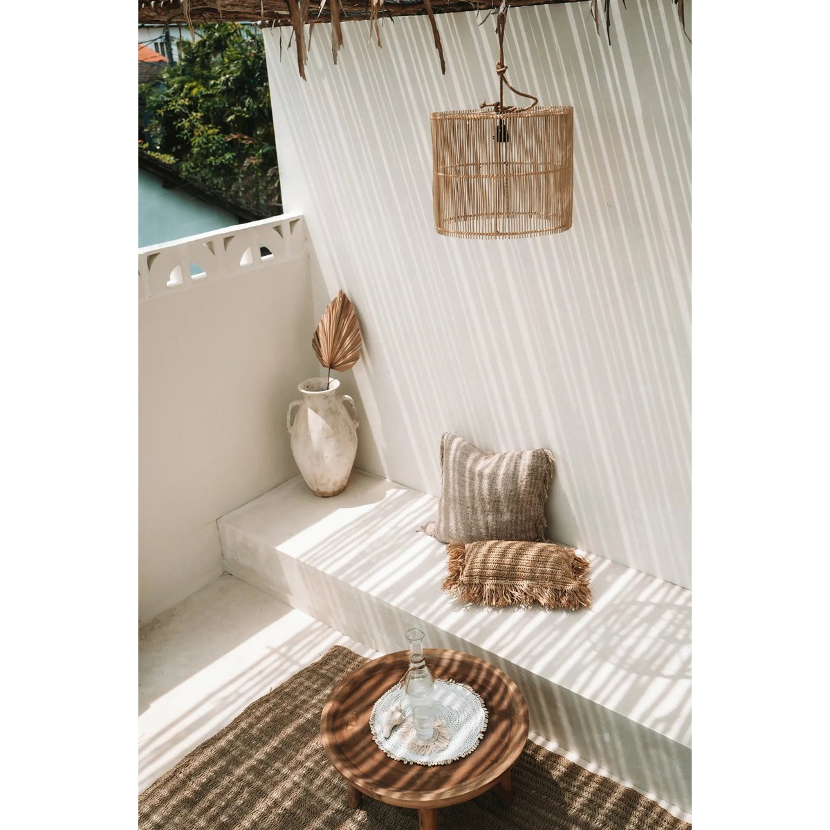 Rattan Pendant Light - Natural Weave