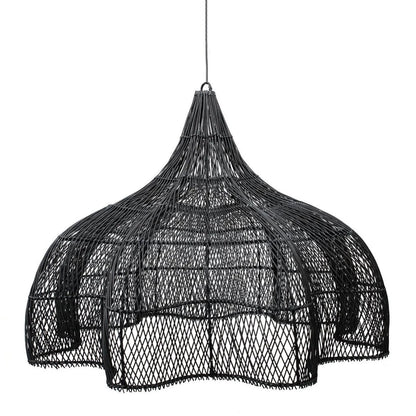 Black Cloud Pendant Lamp - XL Modern Hanging Light Fixture