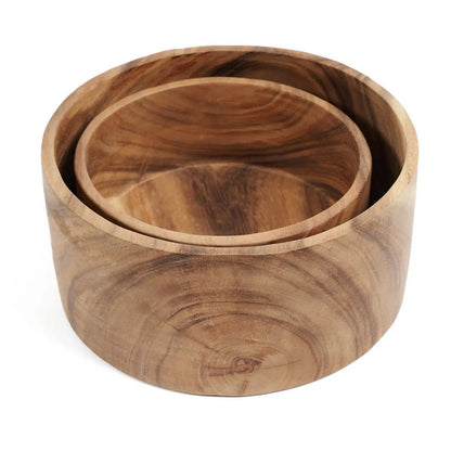 Suar Wood Salad Bowl - Large