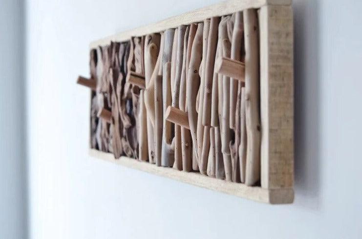 Forest Sticks Wardrobe | Solid Wood, Easy Fixation - JUGLANA