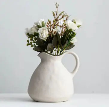 Nordic Handmade Jug Vase | Ceramic