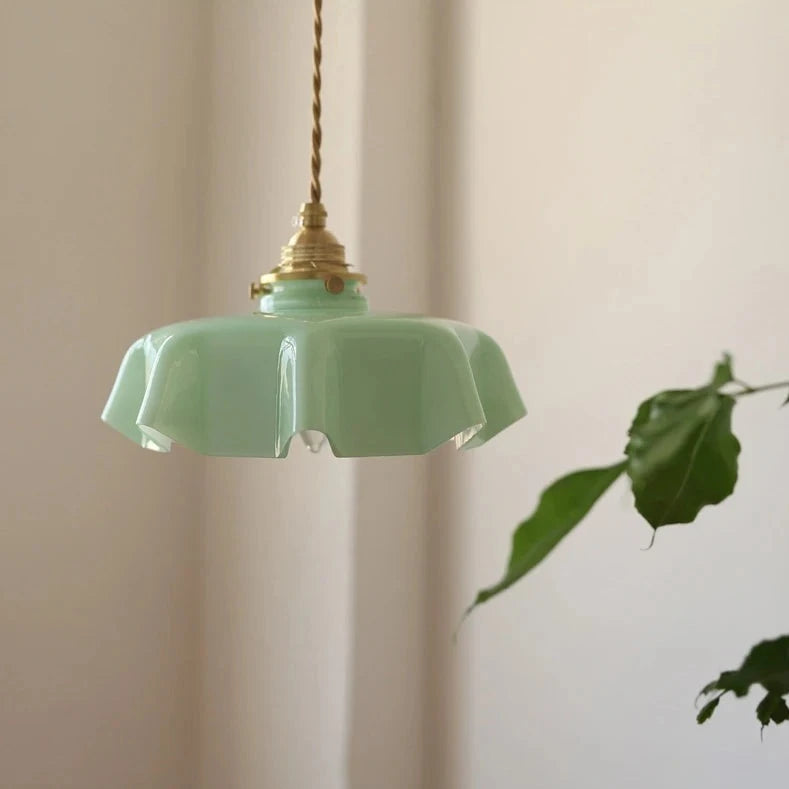 French Aisle Lamp | Full Glass, Brass Finish