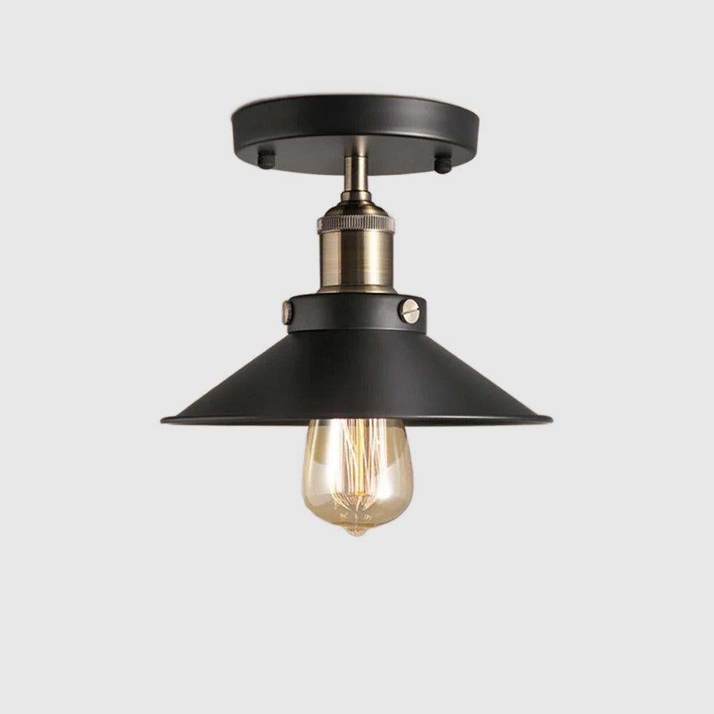 Industrial Loft Ceiling Light | Iron - JUGLANA