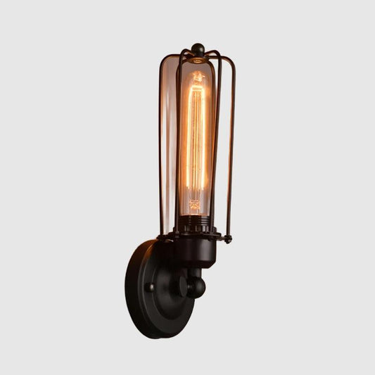 Industrial Whisk Wall Lamp | Metal - JUGLANA