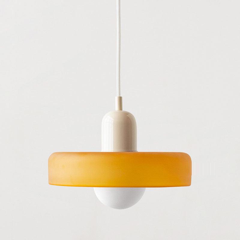 Italian Retro Pendant Light | Full Glass Lamp - JUGLANA