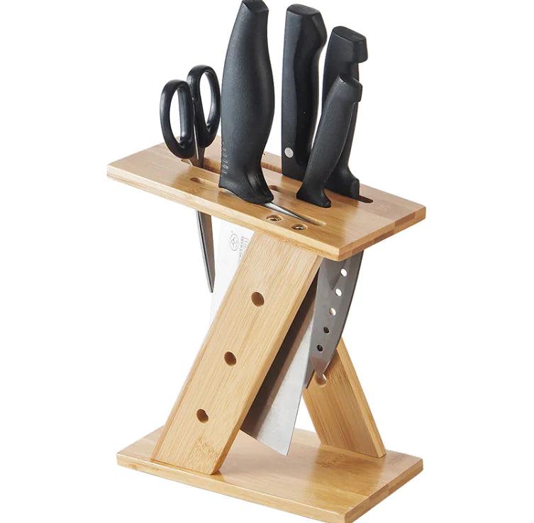 A Knief Rack Knife Rack, Kitchen Storage Rack | Full Wood – JUGLANA
