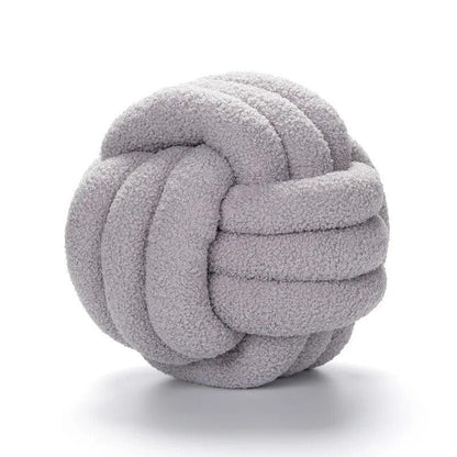 Knot Pillow | Cotton, Boucle - JUGLANA