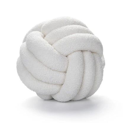 Knot Pillow | Cotton, Boucle - JUGLANA