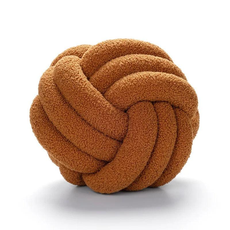 Knot Pillow | Cotton, Boucle - JUGLANA