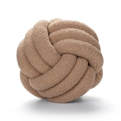 Knot Pillow | Cotton, Boucle - JUGLANA