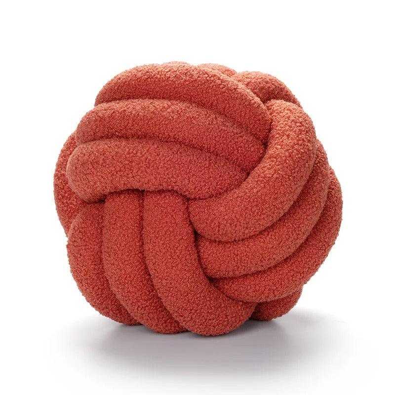 Knot Pillow | Cotton, Boucle - JUGLANA