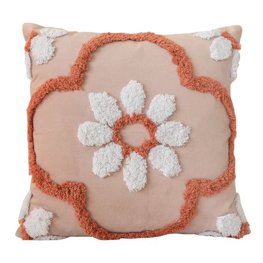 Nordic Tufted Pillowcase - Διακοσμητική Μαξιλαροθήκη - 45x45cm