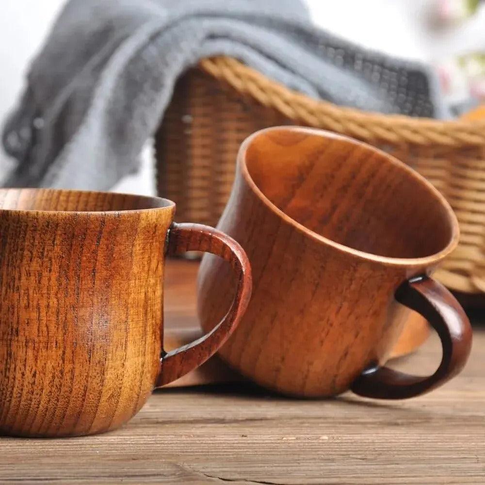 Large Jujube Mug | Solid Wood - JUGLANA