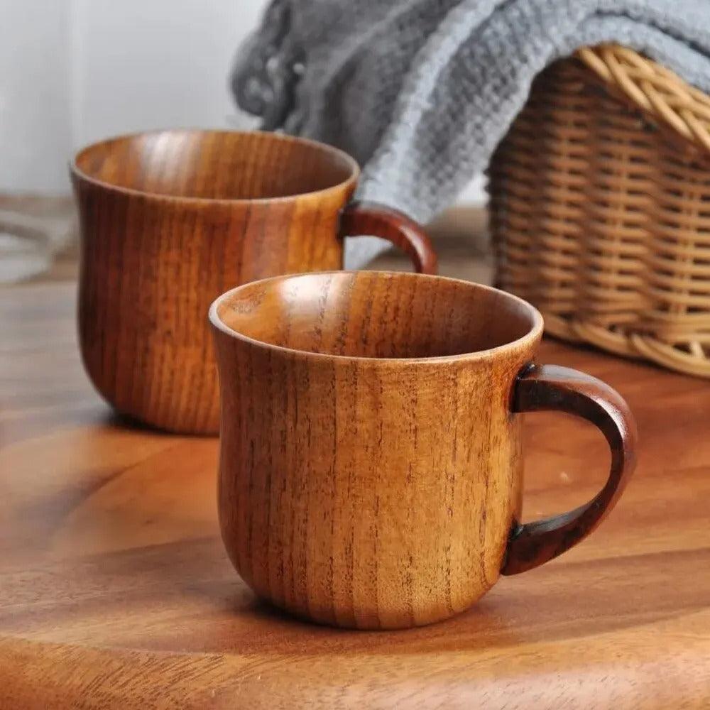 Large Jujube Mug | Solid Wood - JUGLANA