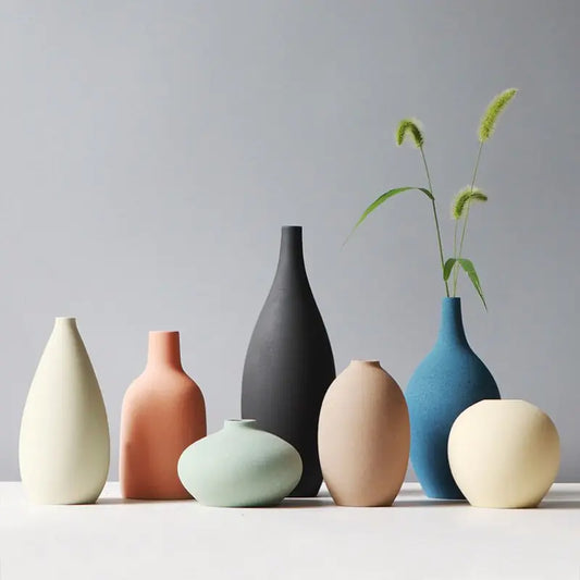 Nordic Pastelle Vases | Ceramic