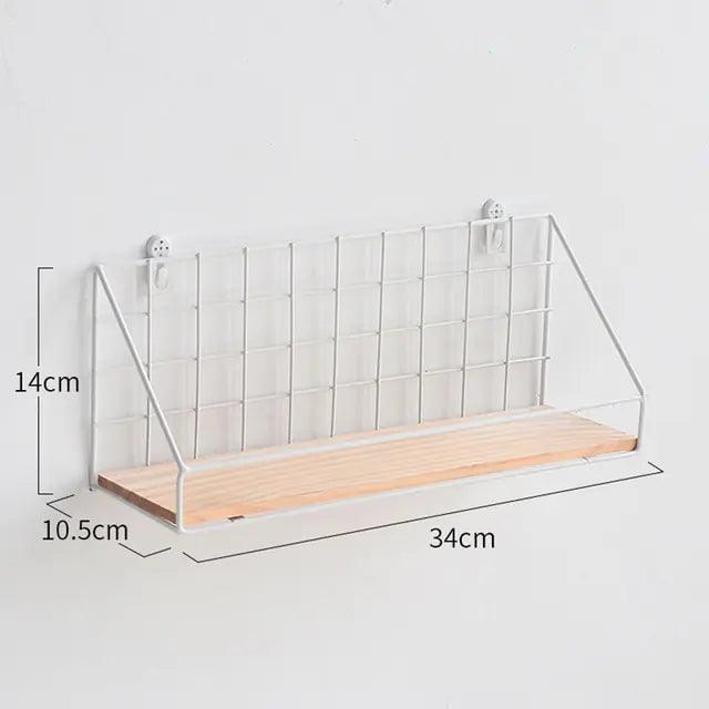 Light Wall Shelve | Metal & Wood - JUGLANA