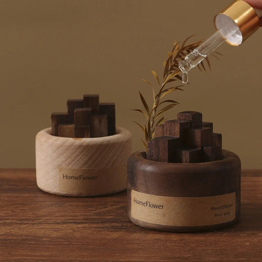 Natural Fragrance Diffuser | Solid Wood