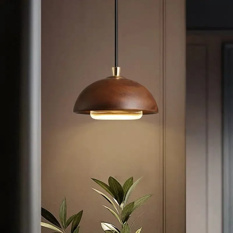 Nordic Loft Pendant Lamp | Wood & Metal