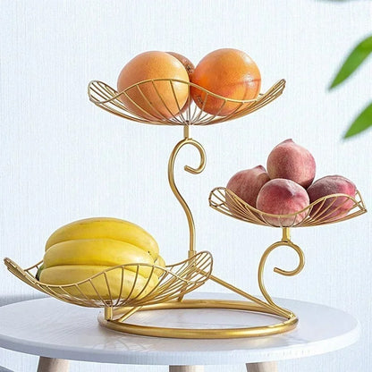 Nordic Multi-Level Fruit Basket | Full Metal