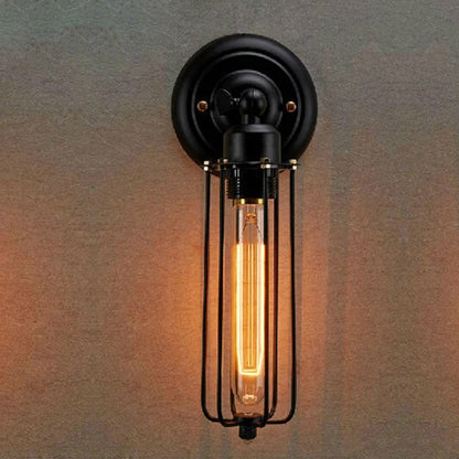 Industriële Whisk Wandlamp | Metaal