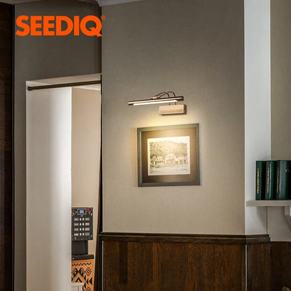 SEEDIQ Bathroom Wall Light Copper | Full Metal