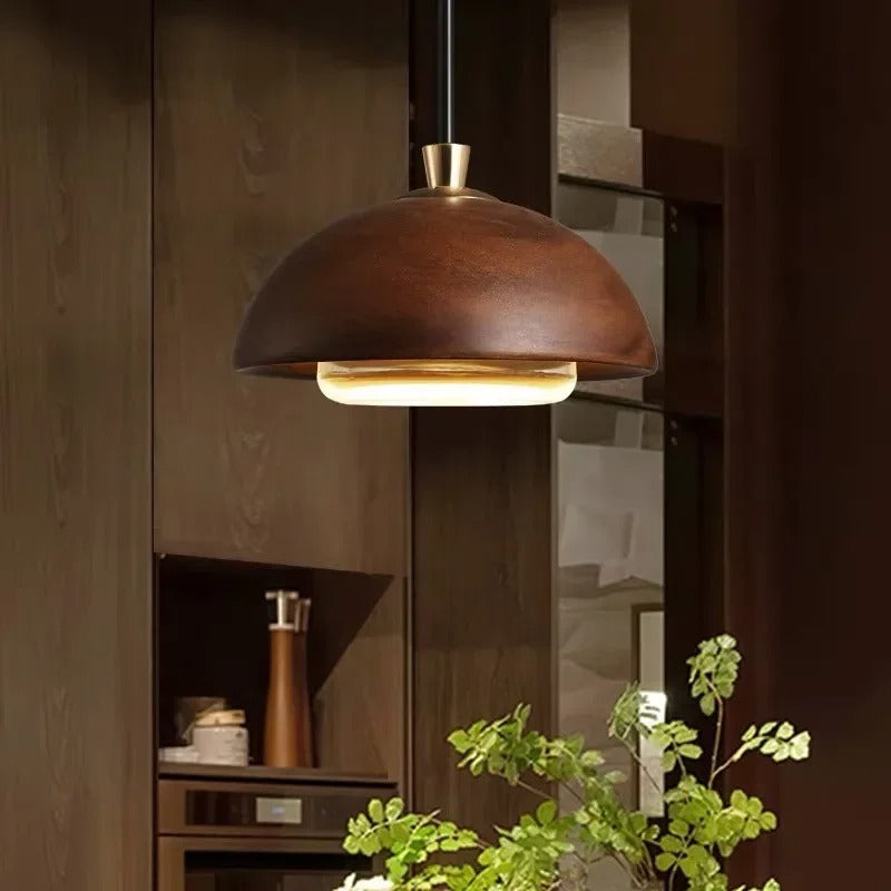 Nordic Loft Pendant Lamp | Wood & Metal