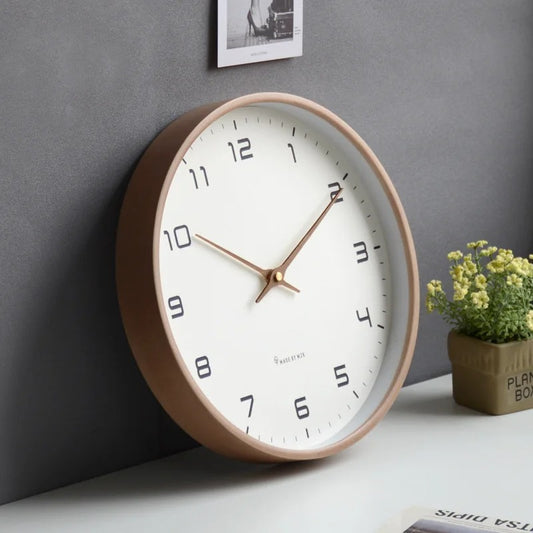 Minimalistic Wall Clock | Metal & Resin