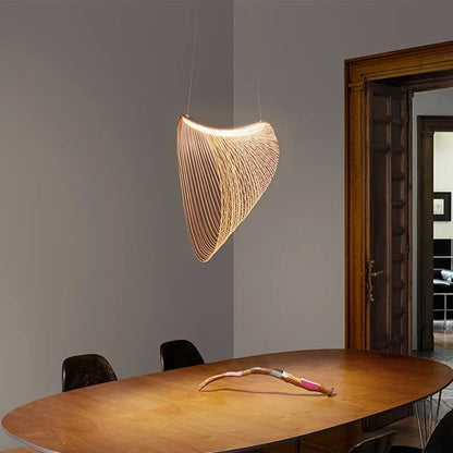 Nordic Fiber Lamp | Full Wood