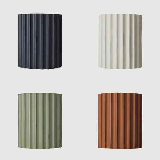 Minimalist Groove Wall Lamp | Resin, Up-Down - JUGLANA