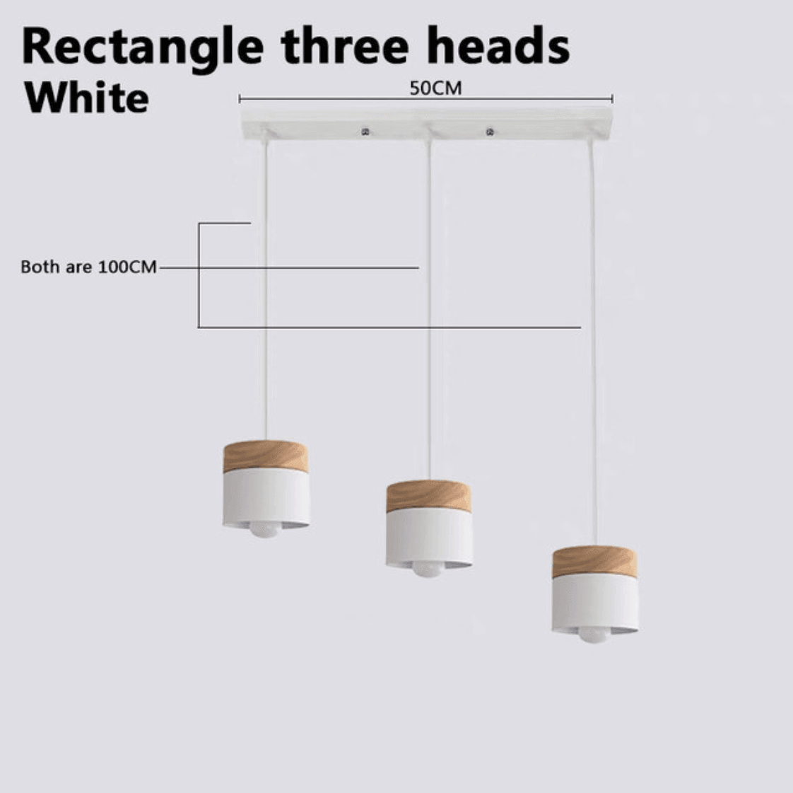 Minimalistic Ceiling Light | Wood & Metal - JUGLANA