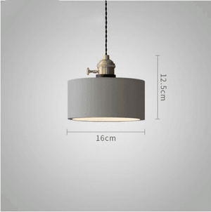 Minimalistic Nordic Pendant Light | Cement & Brass - JUGLANA