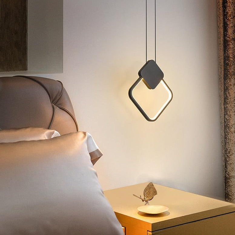 Modern Abstract Pendant Light | Full Metal Lamp - JUGLANA