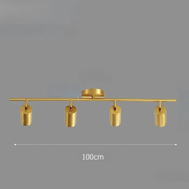Modern Ceiling Spotlight Bar | Full Metal - JUGLANA