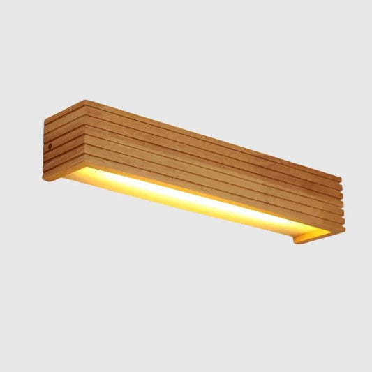 Modern Corridor Wall Lamp | Full Wood - JUGLANA