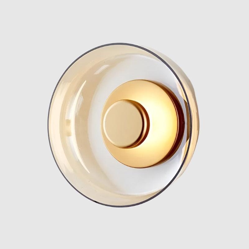 Modern Luxurious Wall Lamp | Glass & Metal - JUGLANA