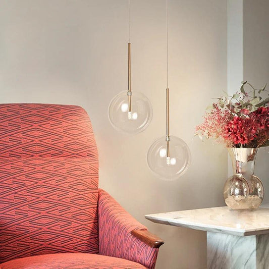Modern Sphere Dining Lamp | Full Glass - JUGLANA
