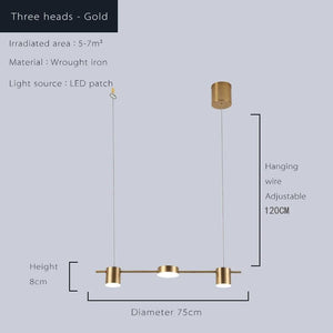 Modern Spotlight Chandelier | Full Metal - JUGLANA